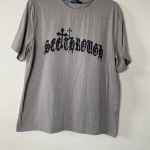Gray Graphic T-Shirt